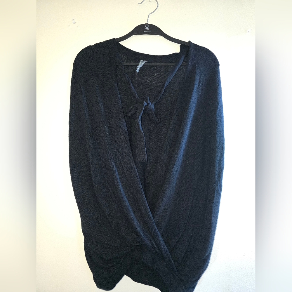 Anthropologie Rambuteau Surplice Wrap Knit Sweater